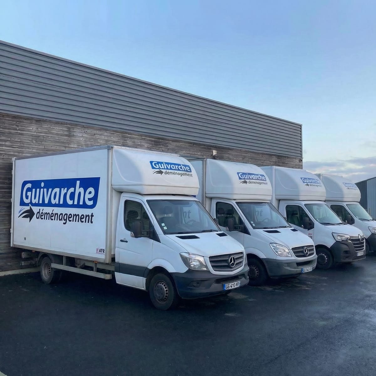 Camion Guivarche — Déménagement Vaucresson